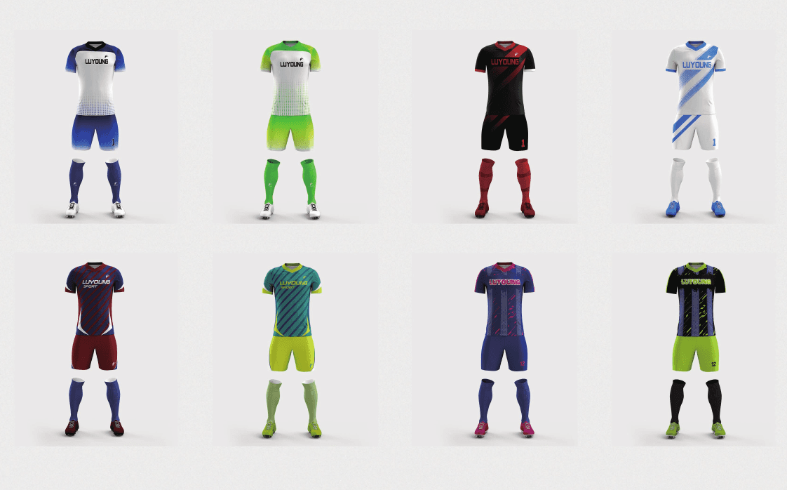 Custom soccer kits