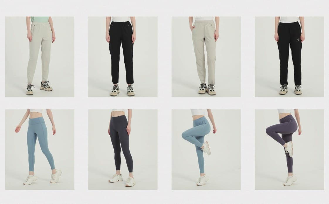 Training pants and leggings